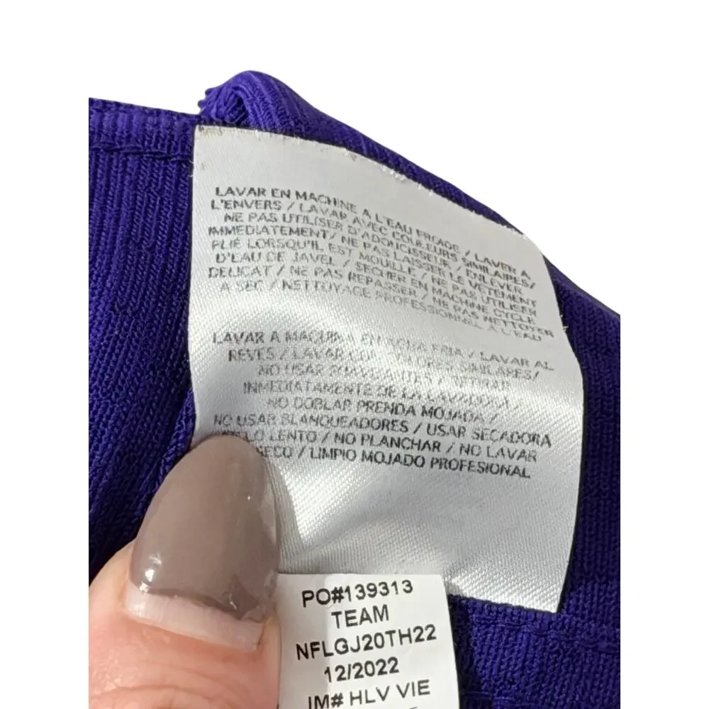 Youth XL Nike Justin Jefferson Purple Minnesota Vikings Game Jersey #18